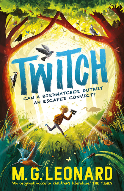 Book cover of Twitch by MG Leonard